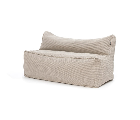 DOTTY Pouf Love Seat Beige | Sofas | Roolf Outdoor Living