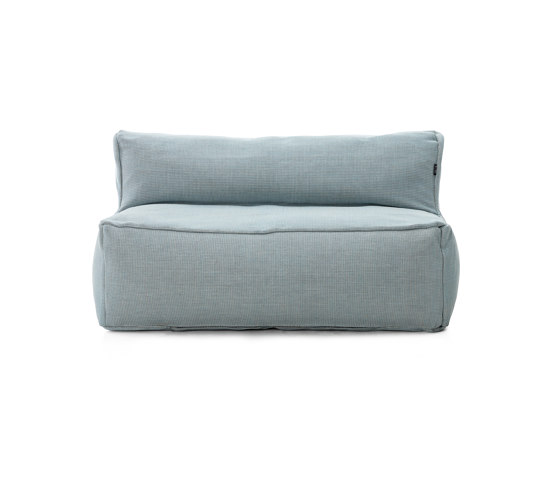 Dotty Pouf Love Seat Pastel Blue | Sofas | Roolf Outdoor Living