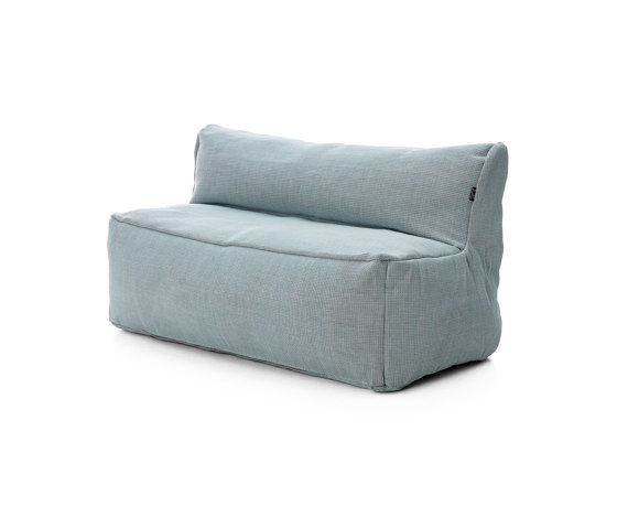 Dotty Pouf Love Seat Pastel Blue | Sofás | Roolf Outdoor Living