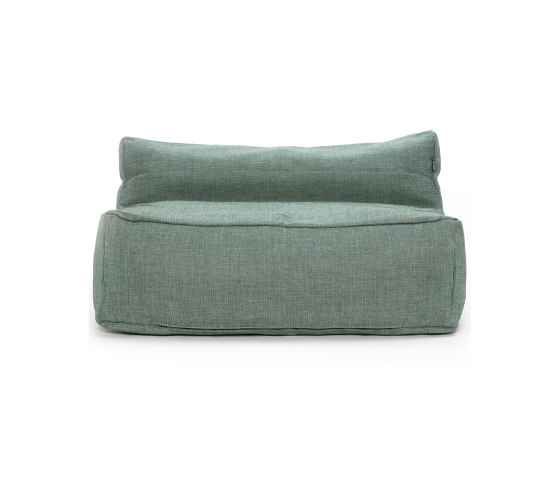 Dotty Pouf Love Seat Turquoise | Sofás | Roolf Outdoor Living