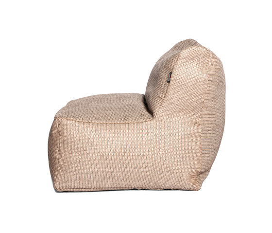 Dotty Pouf Medium Gold | Armchairs | Roolf Outdoor Living