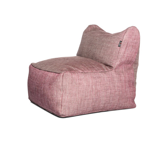 Dotty Pouf Medium Raspberry | Armchairs | Roolf Outdoor Living