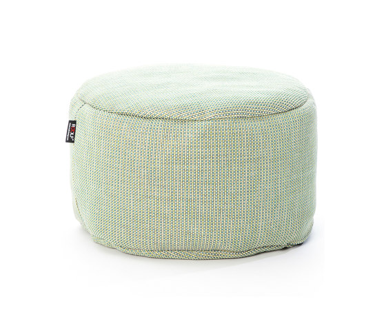 Dotty Round Pouf Ø 50 Cm Lime | Poufs | Roolf Outdoor Living