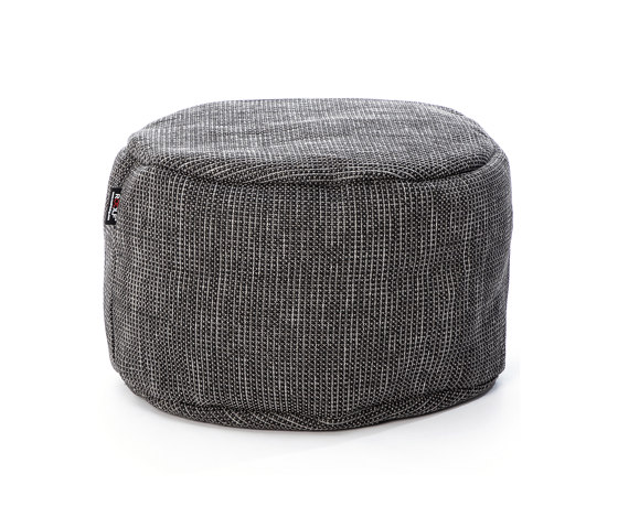 Dotty Round Pouf Ø 70 Cm Anthracite | Poufs | Roolf Outdoor Living