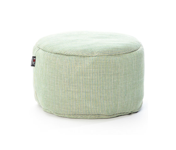 Dotty Round Pouf Ø 70 Cm Lime | Poufs | Roolf Outdoor Living