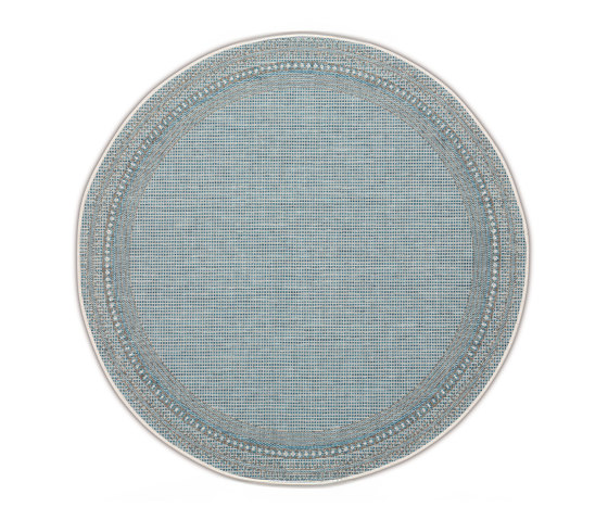 Harper Outdoor Carpet Blue Round | Alfombras / Alfombras de diseño | Roolf Outdoor Living