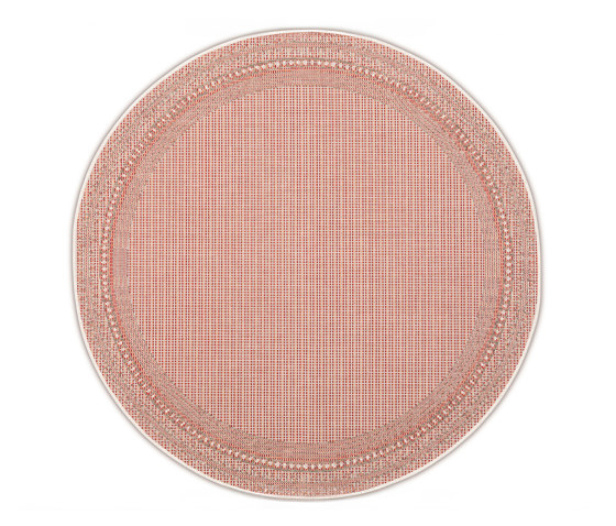 Tapis d'extérieur Harper Rouge Rond | Tapis / Tapis de designers | Roolf Outdoor Living