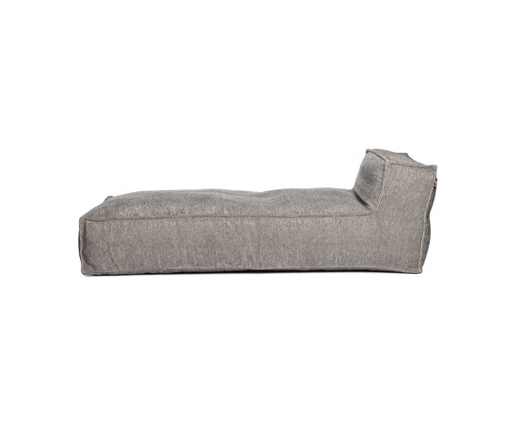 Silky Long Chair Grey | Chaise longue | Roolf Outdoor Living