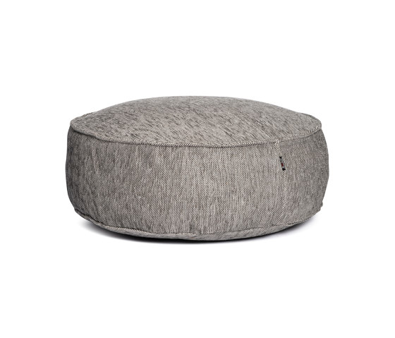 Silky Round Pouf Grey | Poufs / Polsterhocker | Roolf Outdoor Living