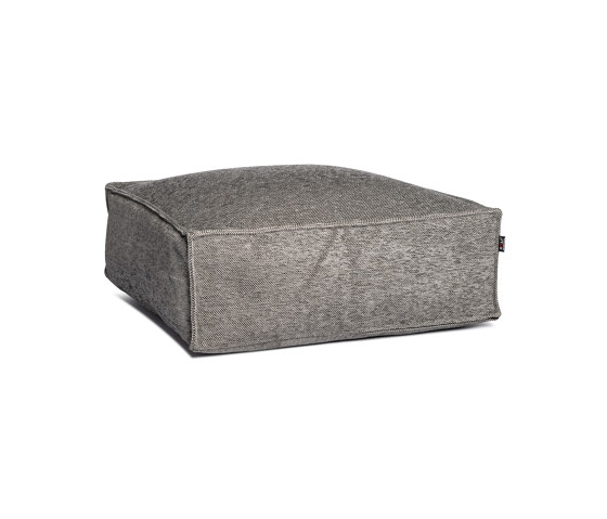 SILKY Square Pouf Gris | Pufs | Roolf Outdoor Living