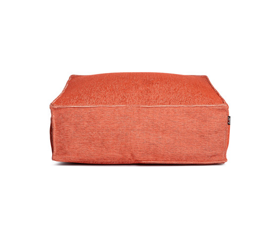 Silky Square Pouf Terracotta | Poufs | Roolf Outdoor Living