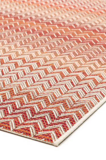 Ziggy Outdoor Carpet Red/Beige | Tapis / Tapis de designers | Roolf Outdoor Living