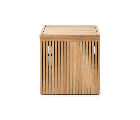 Dotty Teak Cube Table | Side tables | Roolf Outdoor Living