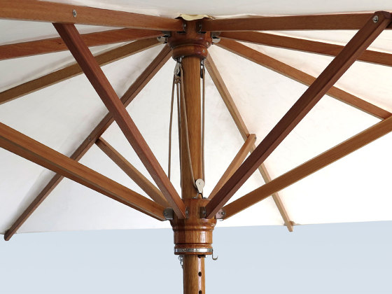 Type H - Wooden Umbrella | Sonnenschirme | MDT-tex