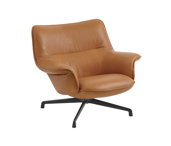 Doze Lounge Chair Low Back | Swivel Base | Fauteuils | Muuto