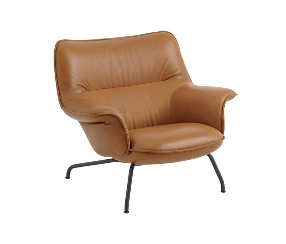 Doze Lounge Chair Low Back | Tube Base | Armchairs | Muuto