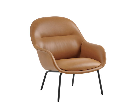 Fiber Lounge Armchair | Tube Base | Armchairs | Muuto