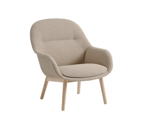 Fiber Lounge Armchair | Wood Base | Sillones | Muuto