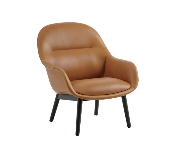 Fiber Lounge Armchair | Wood Base | Poltrone | Muuto