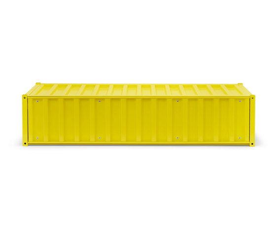 DS | Container flat - sulfur yellow RAL 1016 | Étagères | Magazin®