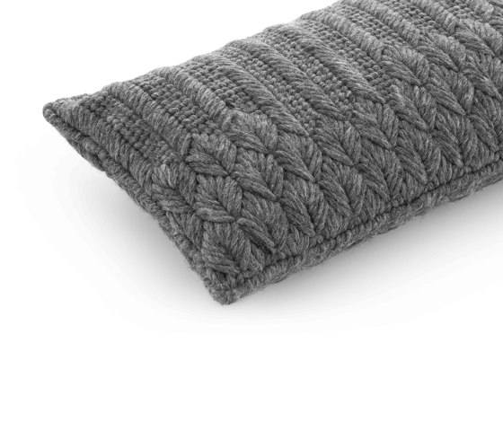 Chaddar Cushions Charcoal | Kissen | GAN