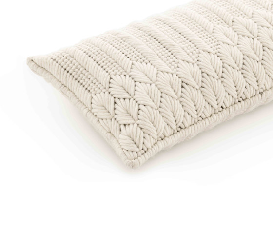 Chaddar Cushions White | Cuscini | GAN