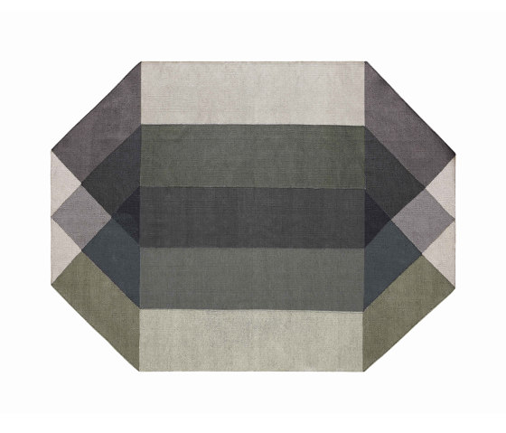 Diamond Outdoor Rug Green - Grey | Tappeti / Tappeti design | GAN