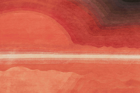 Sunset Rug Red | Alfombras / Alfombras de diseño | GAN