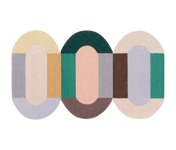 The Crochet Collection Trio Mix | Alfombras / Alfombras de diseño | GAN
