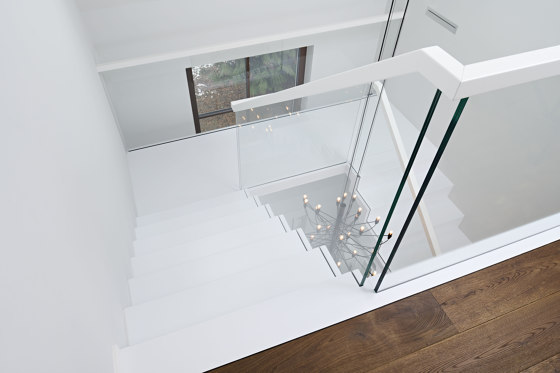 Zig Zag Corian | Staircase systems | Siller Treppen