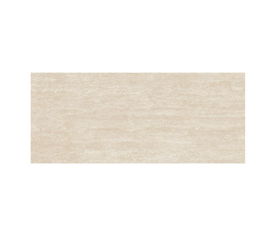 Marvel 3D Reed Travertine Sand 50x120 | Carrelage céramique | Atlas Concorde