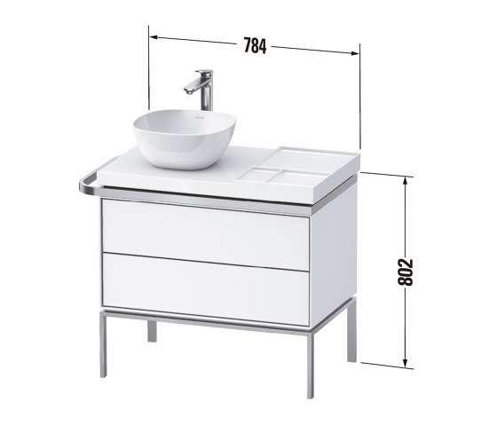 Aurena Vanity unit floorstanding | Meubles sous-lavabo | DURAVIT