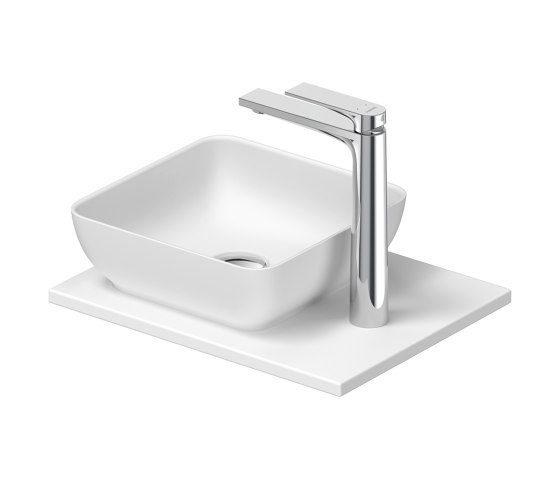 Sivida Console with countertop basin set | Wash basins | DURAVIT