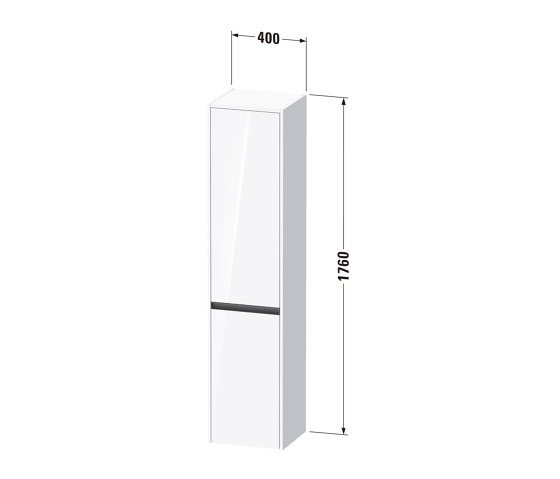 Sivida tall cabinet | Freestanding cabinets | DURAVIT