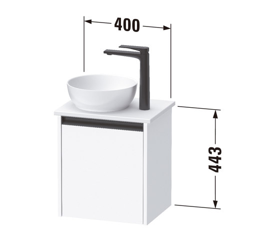 Sivida vanity unit wall-mounted | Armarios lavabo | DURAVIT