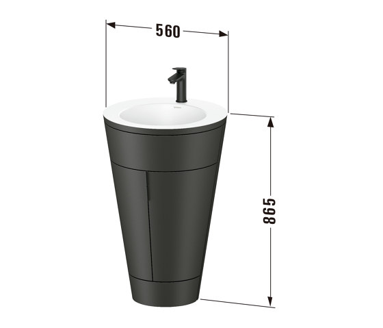 Starck barrel | Meubles sous-lavabo | DURAVIT