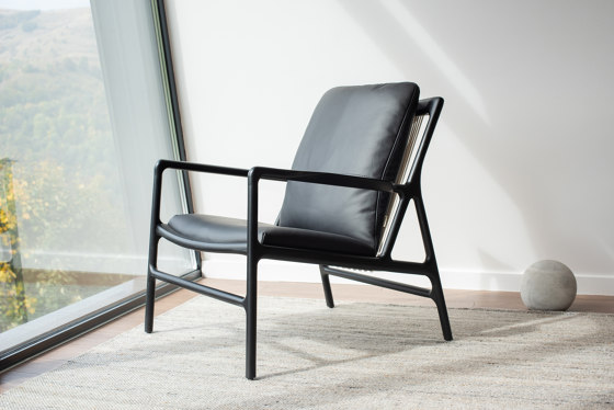 Dedo Easy Chair (Black) | Armchairs | Gazzda