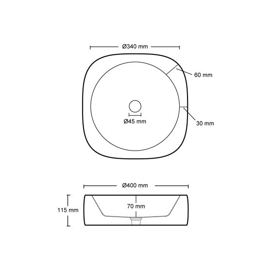 Orilla | Wash basins | Urbi et Orbi