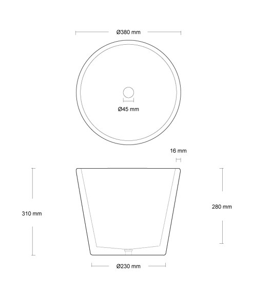 Circum 3831 | Wash basins | Urbi et Orbi