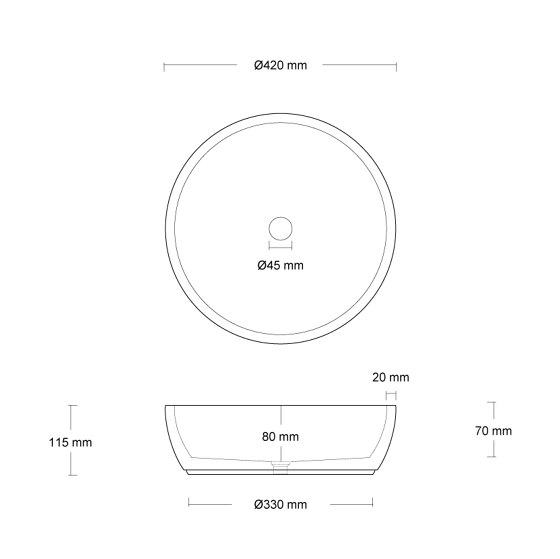 Circum 42 | Wash basins | Urbi et Orbi