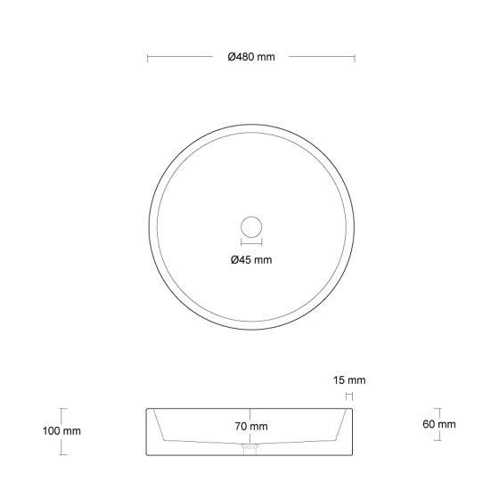 Circum 48 | Wash basins | Urbi et Orbi