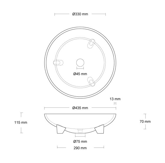 Caldera | Wash basins | Urbi et Orbi