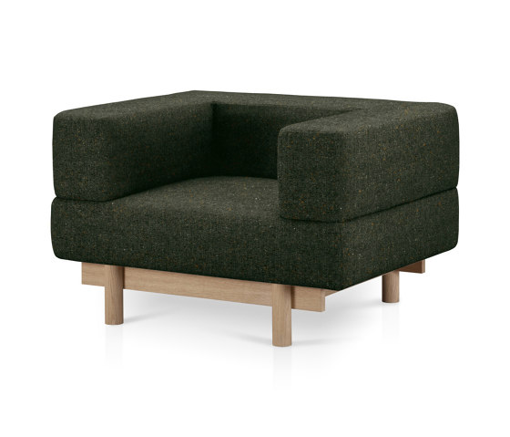 Alchemist Armchair, Forest Green/Decoma | Sessel | EMKO PLACE
