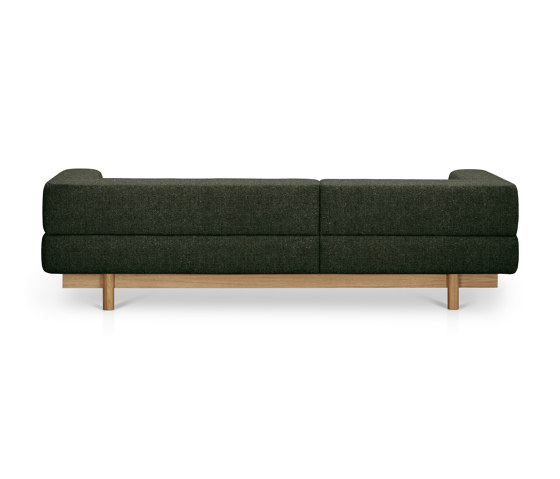 Alchemist Sofa with Chaise Lounge, Forest Green/Decoma, Left | Chaise longue | EMKO PLACE