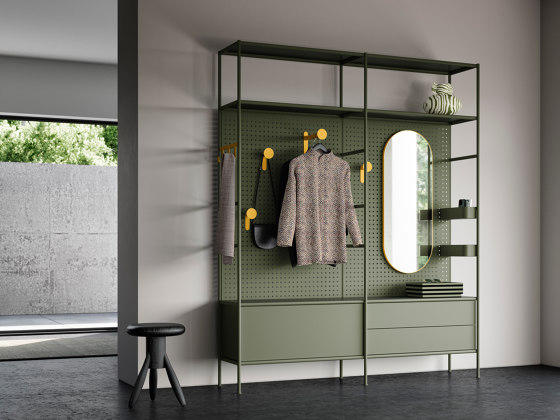 MATCH wardrobe system | Shelving | Müller Möbelfabrikation