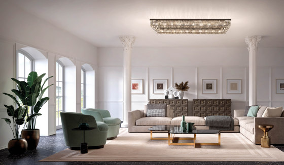 Palladio PL 26/200/18 RC | Chandeliers | Masiero