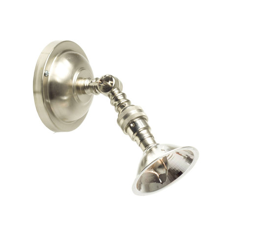 Spotlight, integral transformer- includes lamp, Nickel Plate | Wall lights | Original BTC