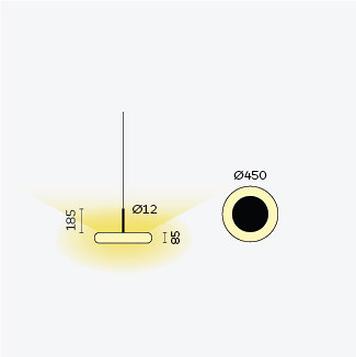 oto 34 - black | Suspended lights | BELUX