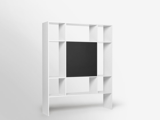 Segno | Bookshelf solution 2 | Shelving | Baleri Italia