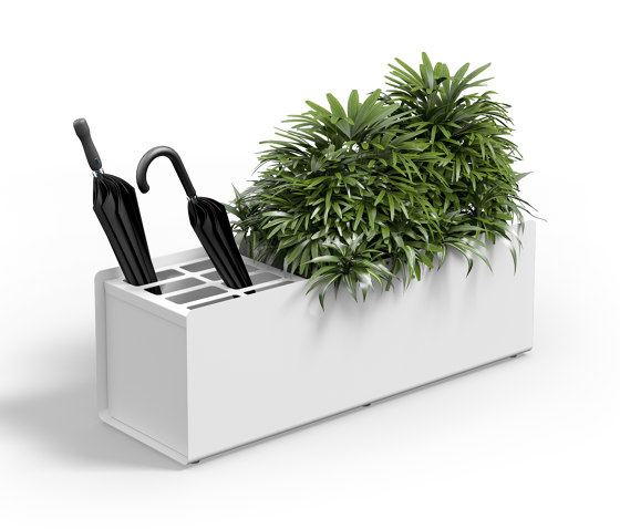 Crepe plant pot-umbrella stand | Porte-parapluies | Systemtronic